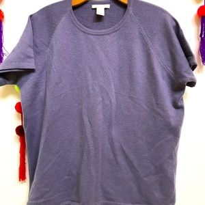 J.Jill Cashmere Short sleeve tshirt sweater blouse